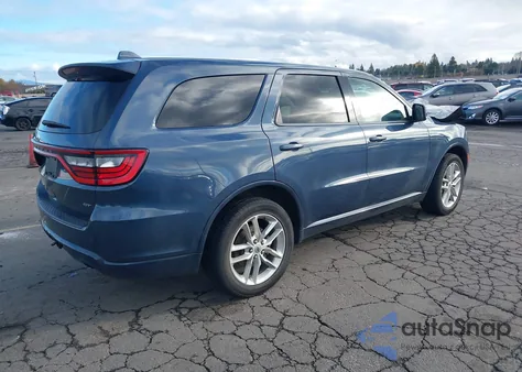2021 Dodge Durango Gt Plus Awd from USA, damaged, VIN 1C4RDJDG0MC523161